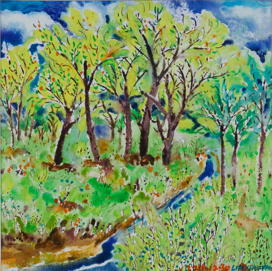 材质:水彩       规格:30cm×30cm       年代:2011 【作品介绍】